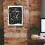 «Nature by the Lake Ribbon 2 Bw» par Piper Rhue, art mural sur toile-103728517