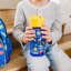 Bouteille d'eau 16 oz Wildkin Kids - Tritan sans BPA, couvercle étanche, durable et facile à nettoyer - trains, avions et camions-123062206