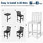 Ensemble de 2 tabourets de bar d'extérieur-989028590