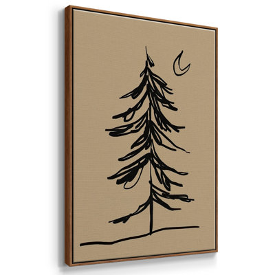 Croquis de sapin d'hiver I