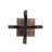 Cade Architectural Pillar Candle Holder- Short-666484436
