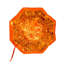 Jack-O-lanterne holographique orange à 100 lumières Kurt Adler-101941190