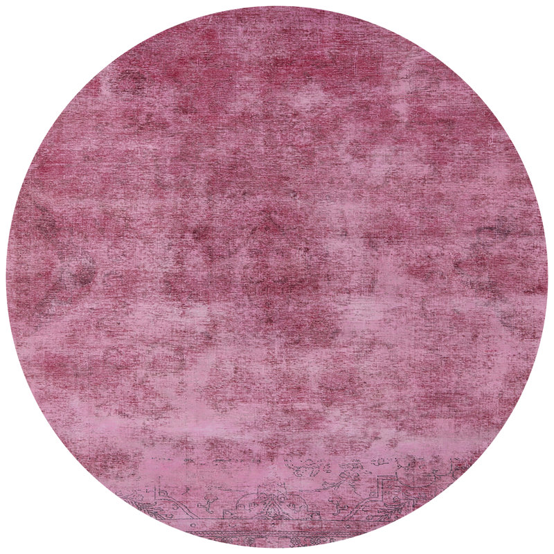 Tapis rose Reynaud, Rond 8 pi
