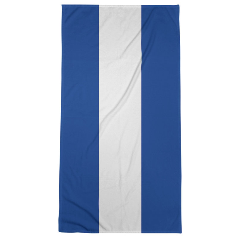 Beach Towel, Blue/Red