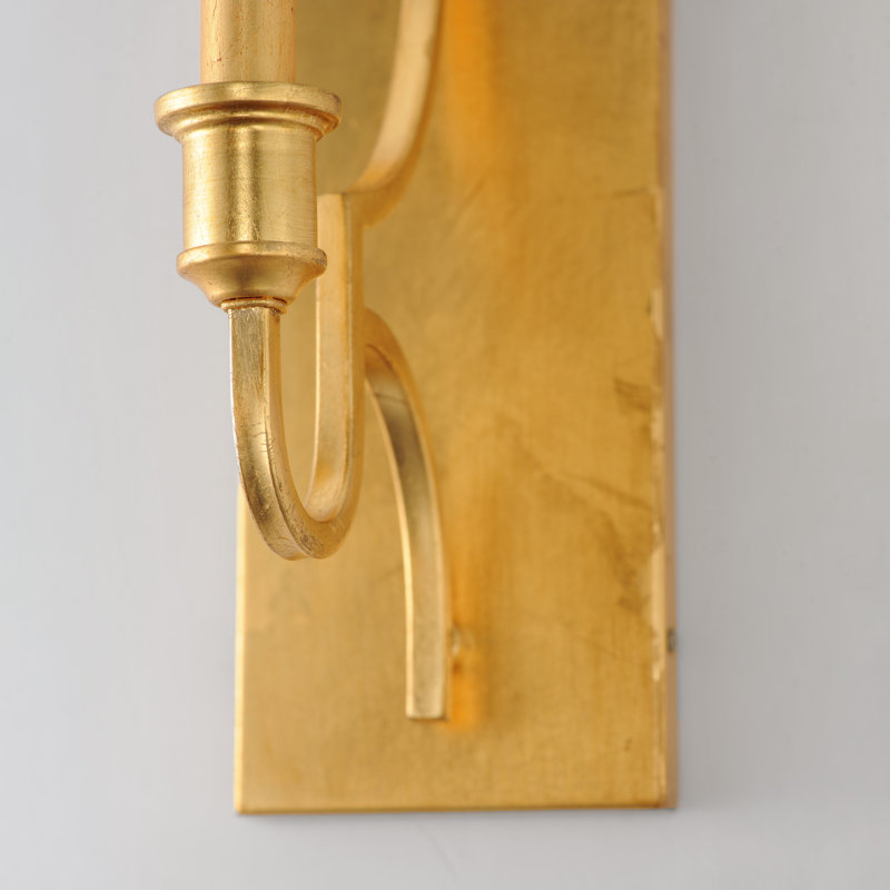 Kristofer Steel Candle Wall Light