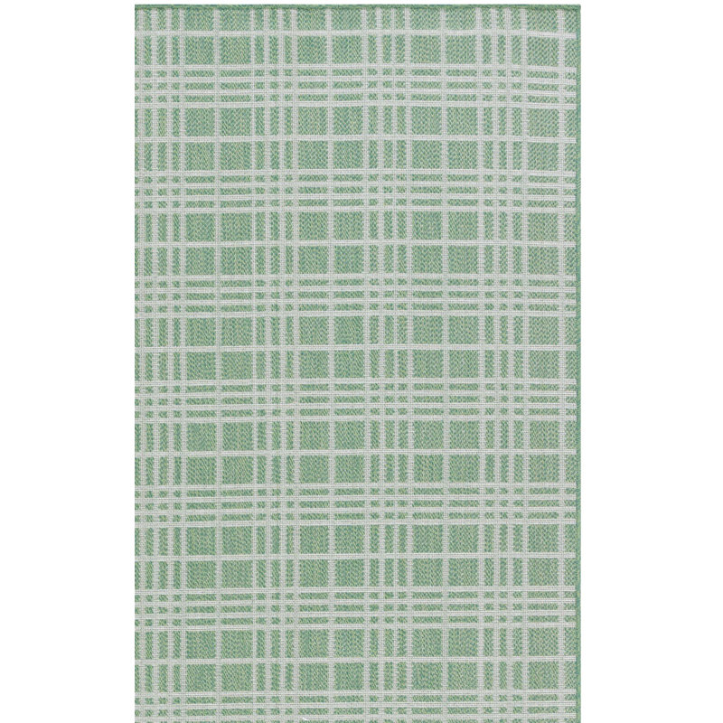 Jaymis Performance Machine Washable Geometric Indoor/Outdoor Area Rug, Rectangle 5'3" x 7'6"