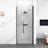 Frameless Circular Pivot Shower Door With 1/4" (6Mm) Thick SGCC Tempered Glass-120178763
