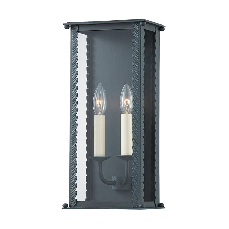 Zuma Light Wall Sconce, Verdigris, 16.5" H x 7.75" W x 5.25" D