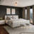 Transitional 3 Light Crystal Semi Flush Mount-2048806336
