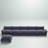 Wynter 6-Piece 189.7" Upholstered Chenille L-Shape Sectional-1438475874