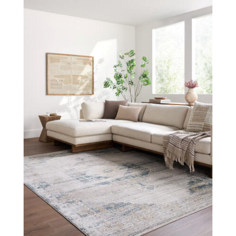 Tapis d'intérieur tissé à la machine Bloomingdale, Rectangle 5 pi x 7 pi 5 po