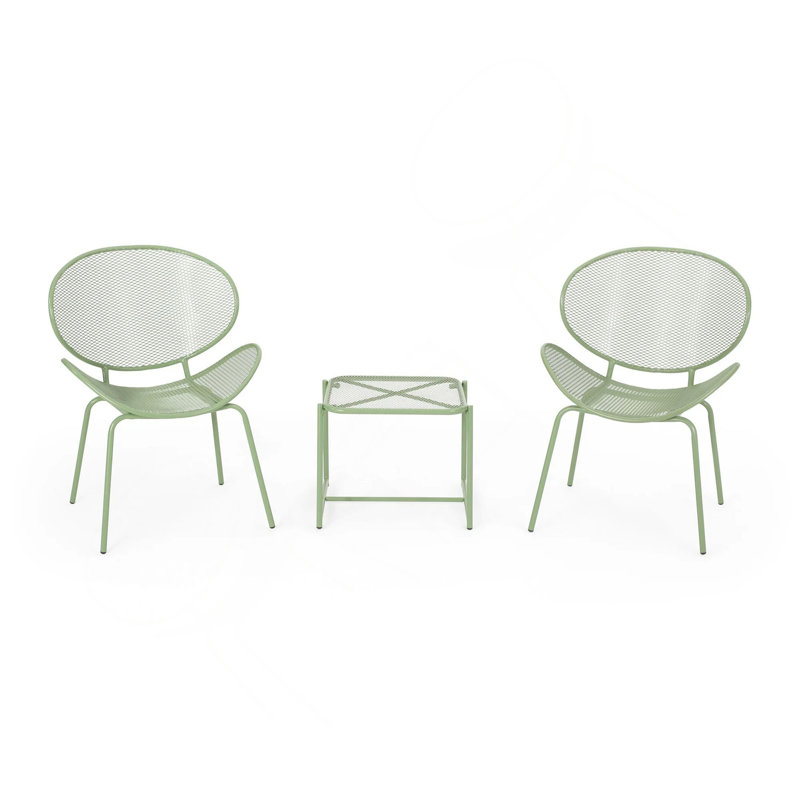 Comfortable Chat Set, Green