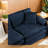 Luxury Modular Sofas In Chenille, Modern Design For Versatile Spaces