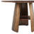 Syros 47.25" Retro Round Dining Table with Pedestal Base