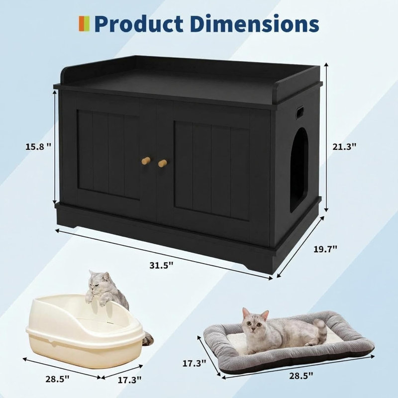 Litter Box, Black