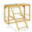Poulailler 11,79 pieds carrés Darinesha pour 2 poulets, bois-99516385