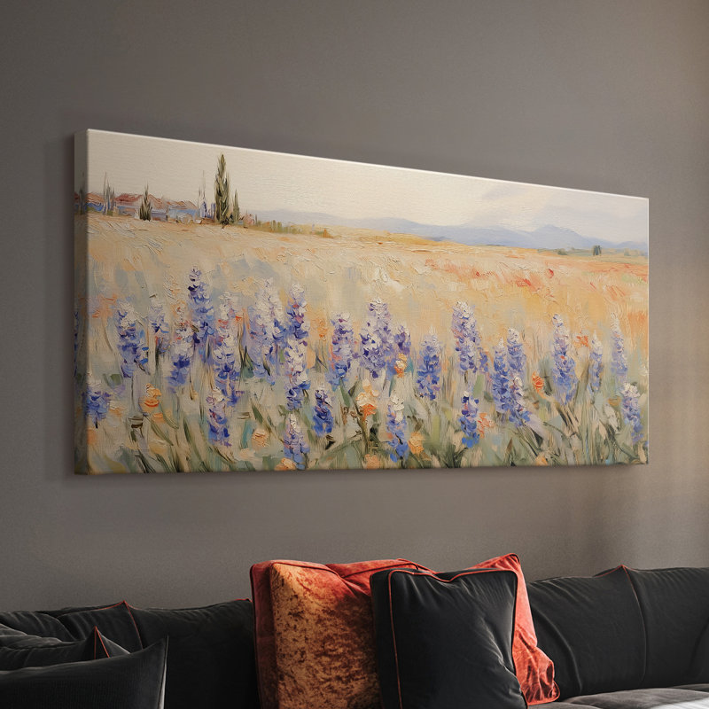 Botanical Series-CECX III - Toile tendue avec châssis - Prêt à être accroché, H 24 po x l 48 po