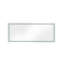 Miroir de salle de bain à DEL avec façade et rétroéclairage mural-345671910
