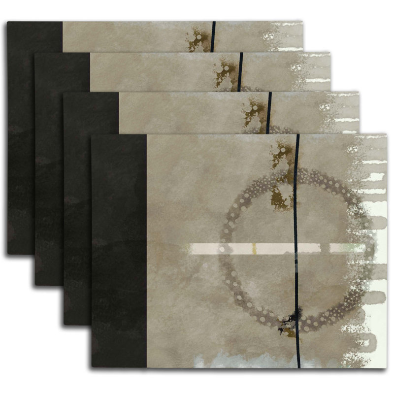 Napperon abstrait en polyester