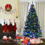 6.89' H Lighted Artificial Christmas Tree