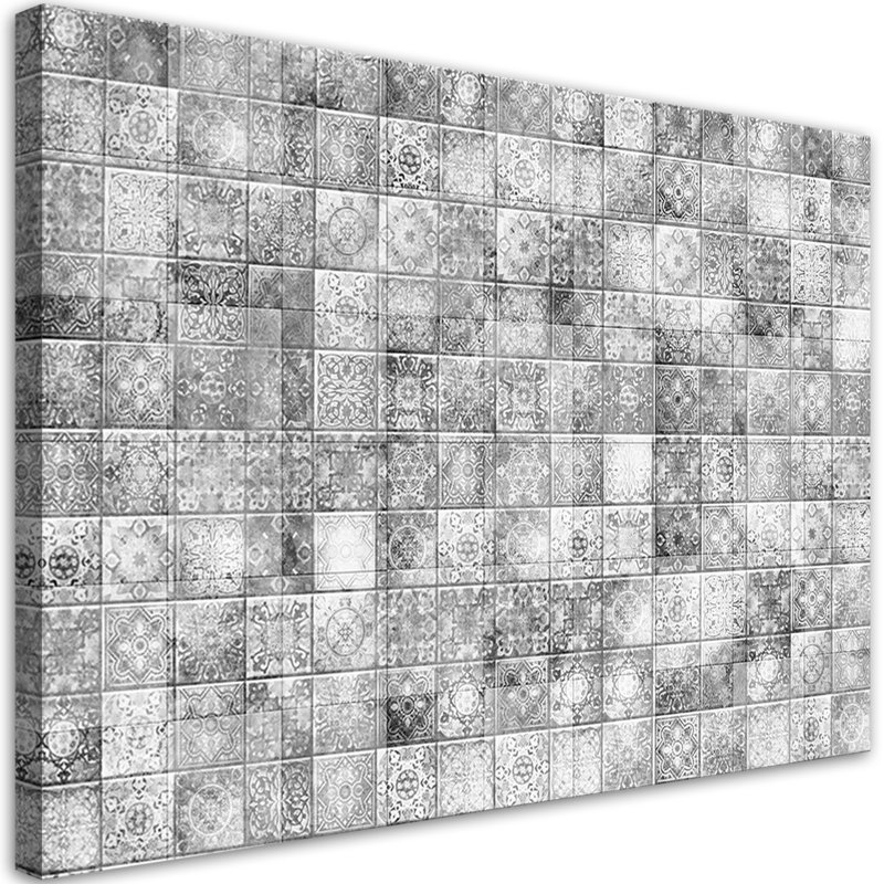 Oriental Mosaic - Wrapped Canvas Print, 70cm H x 100cm W