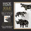 Reproduction encadrée d'animaux en safari ornementaux II-2091342852