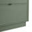 Brookline Kitchen Island 36" Butcher Block Countertop