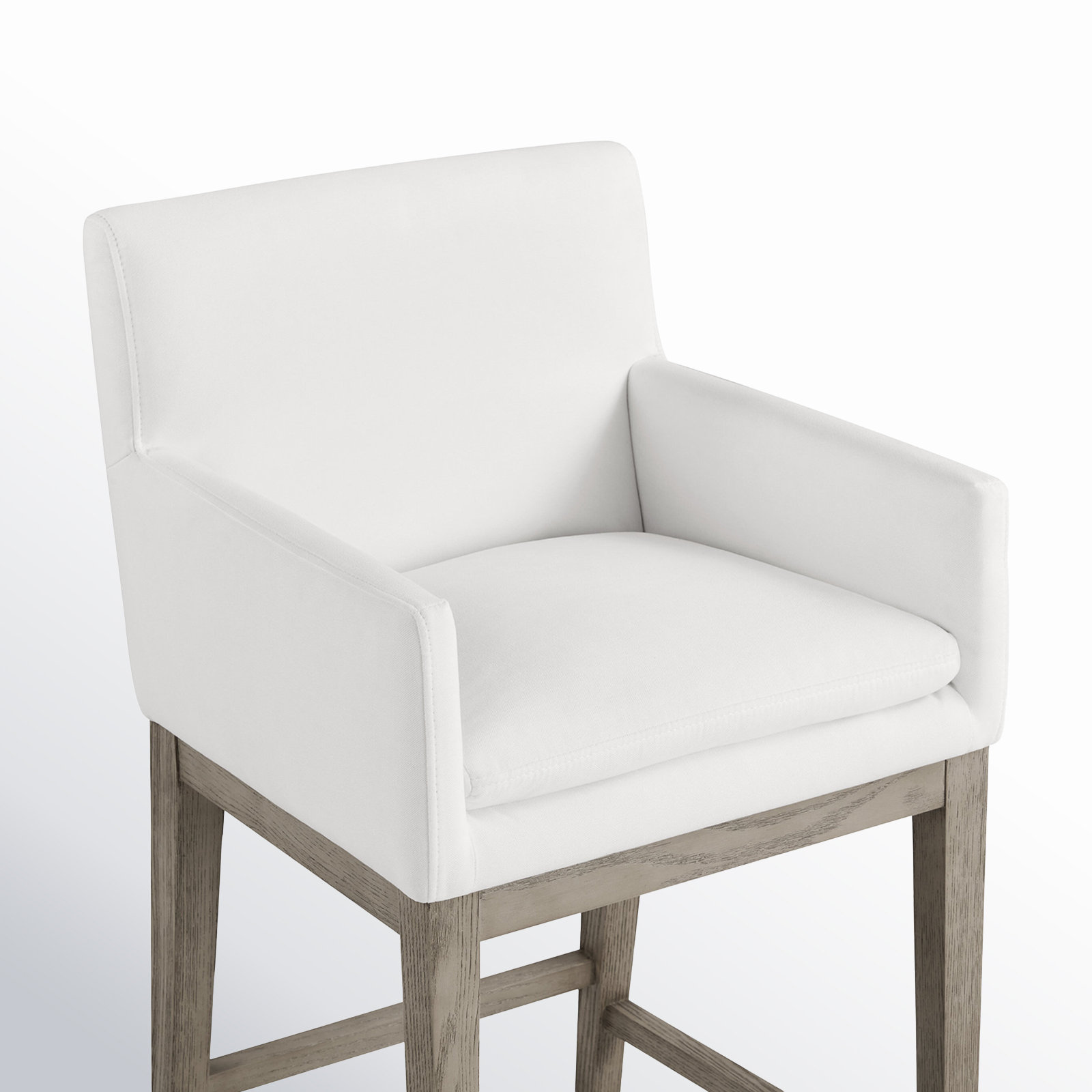 Bethea 26" Bar Stool, Prestige Pearl Tweed