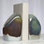 Chunk Glass Bookends - Set of 2-38421442
