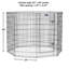 Enclos d'exercice avec porte pour chiens MidWest Homes for Pets-969873269