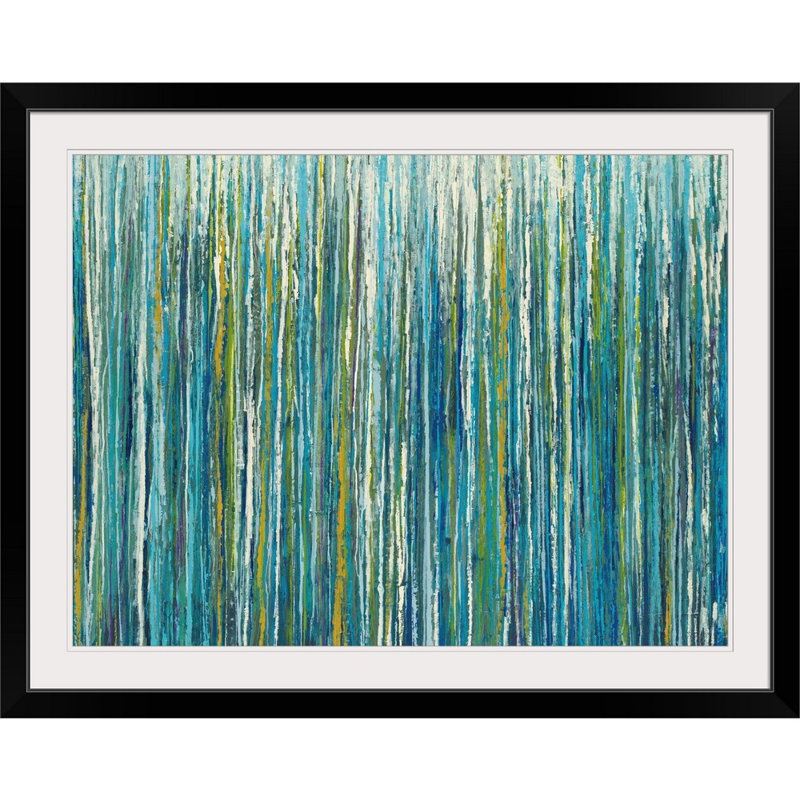 « greencicles », reproduction de photo, H 35 po x l 44 po x P 1 po, Cadre noir