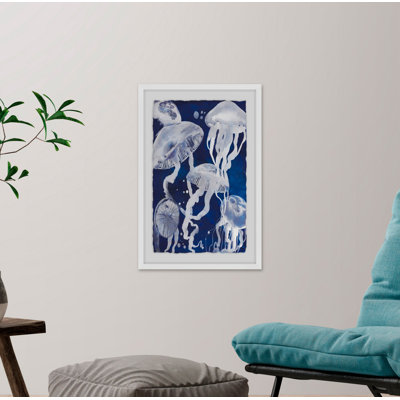 Jellyfish II - Single Picture Frame Print