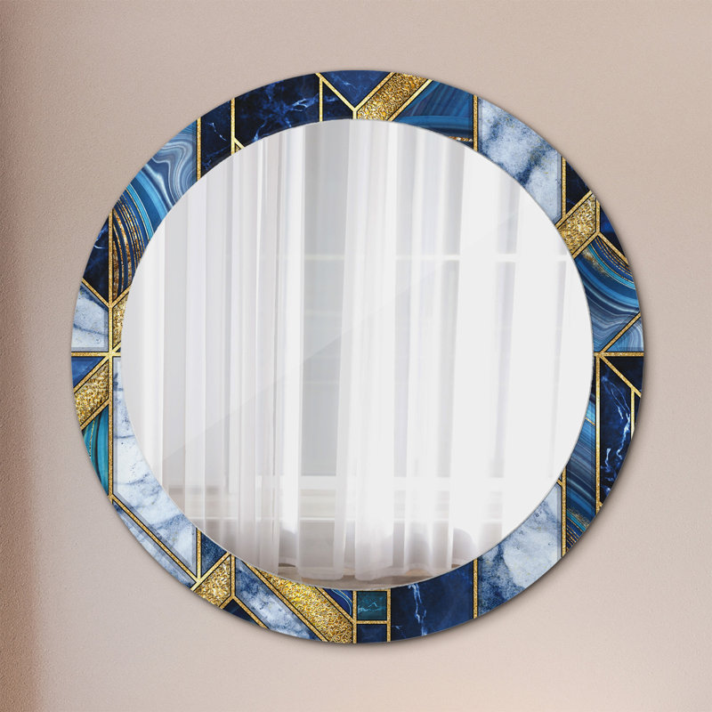 Huldar Glass Flat Wall Mirror