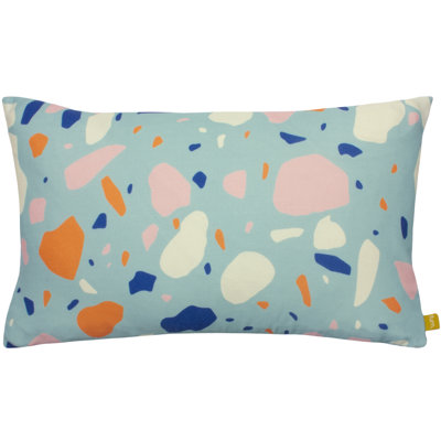 Terra Abstract Rectangular Throw Pillow Cover