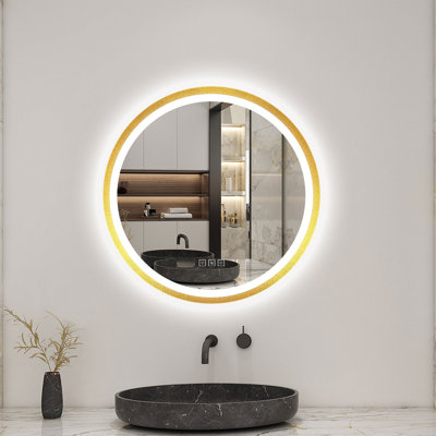 Aluminium Round Mirror
