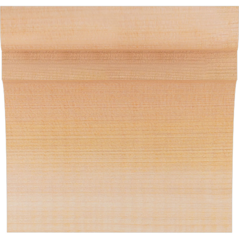 Yorktown Smooth Rafort Tail, Cèdre rouge, H 6 po x l 48 po x P 5,5 po