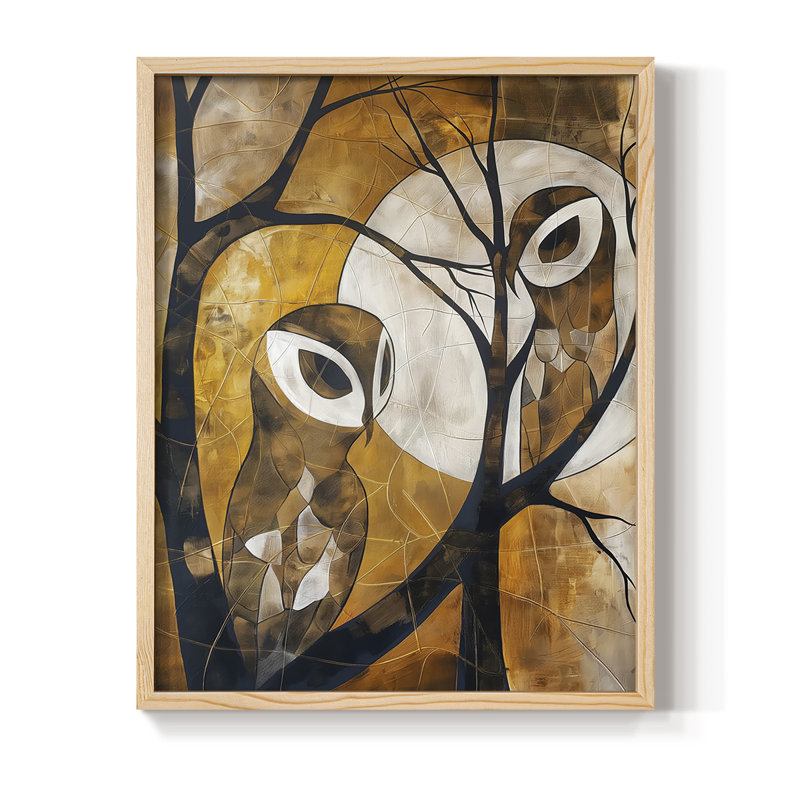 ANIMALS Series XC, reproduction encadrée - bois massif, H 21 po x l 17 po
