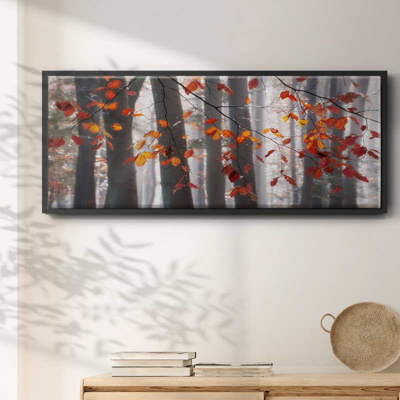 Falling Moments- Framed Canvas, 24" H x 60" W