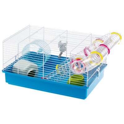 Cage à hamster / gerbille avec rampe