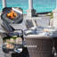 Pomos Round Aluminum Propane Fire Pit Table