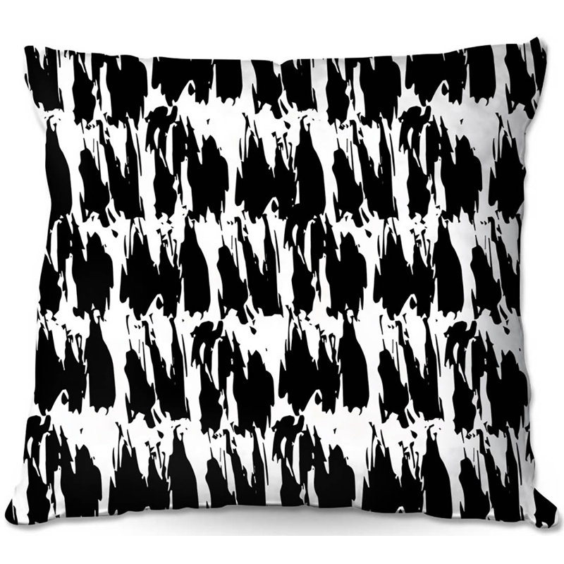  Coussin Couch Ink Strokes 1, 16 po x 1 po