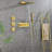 Wall Mounted Waterfall Shower System with Bodysprays-110871760
