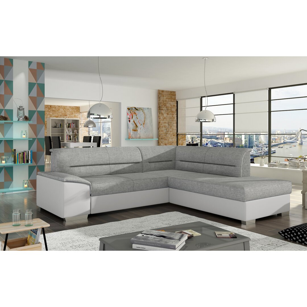 Ecksofa Gervais mit Bettfunktion