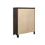 Commode brune à 5 tiroirs