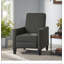 Fauteuil inclinable manuel en lin-1572612967