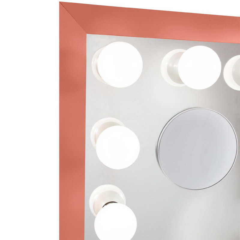 Miroir de maquillage 15 lumières Starlight Pro, Or rose