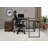 Zaidin Weathered Oak& Black Finish Writing Desk (Not Including Office Chair)