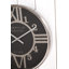 Silver Metal and Black Round Wall Clock