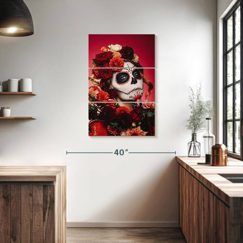 Femme Lelend Sugar Skull, H 38 po x l 24 po
