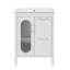 Meuble-lavabo 24 po avec lavabo, meuble-lavabo avec 2 tiroirs et porte, tablette réglable-225683807